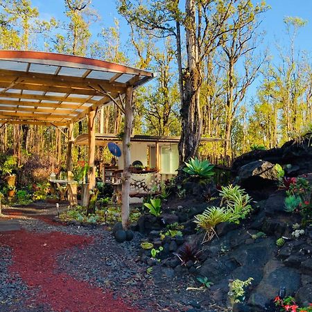 Exotic Garden Cottage At Amazing Volcano Fissure Mountain View Eksteriør billede