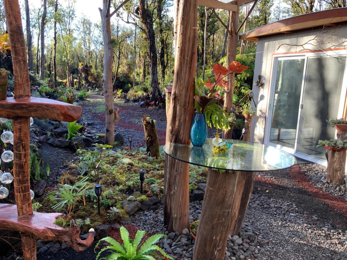 Exotic Garden Cottage At Amazing Volcano Fissure Mountain View Eksteriør billede