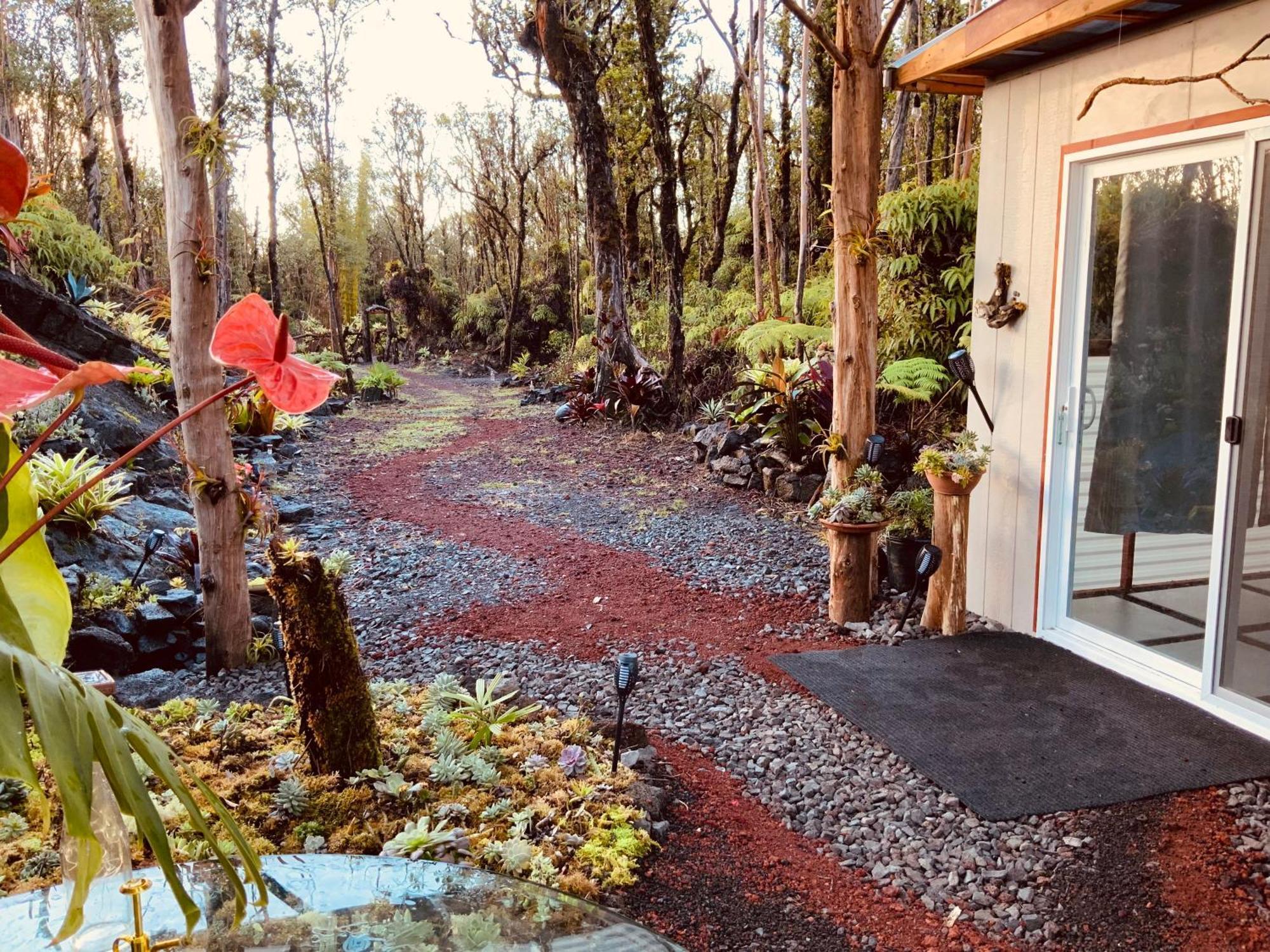 Exotic Garden Cottage At Amazing Volcano Fissure Mountain View Eksteriør billede
