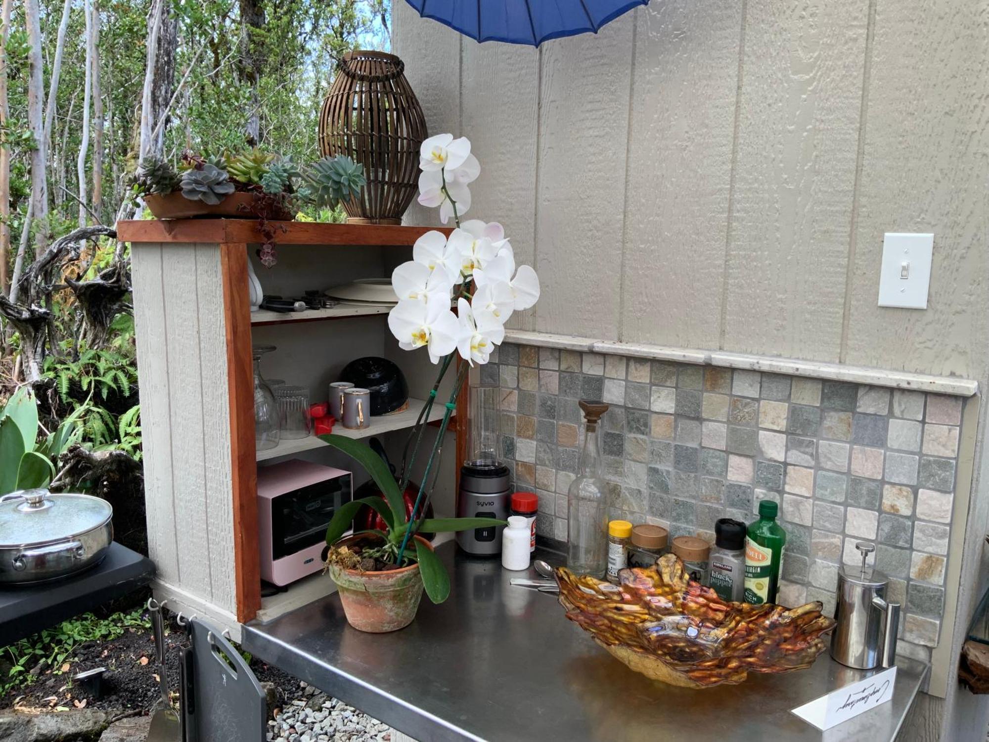 Exotic Garden Cottage At Amazing Volcano Fissure Mountain View Eksteriør billede