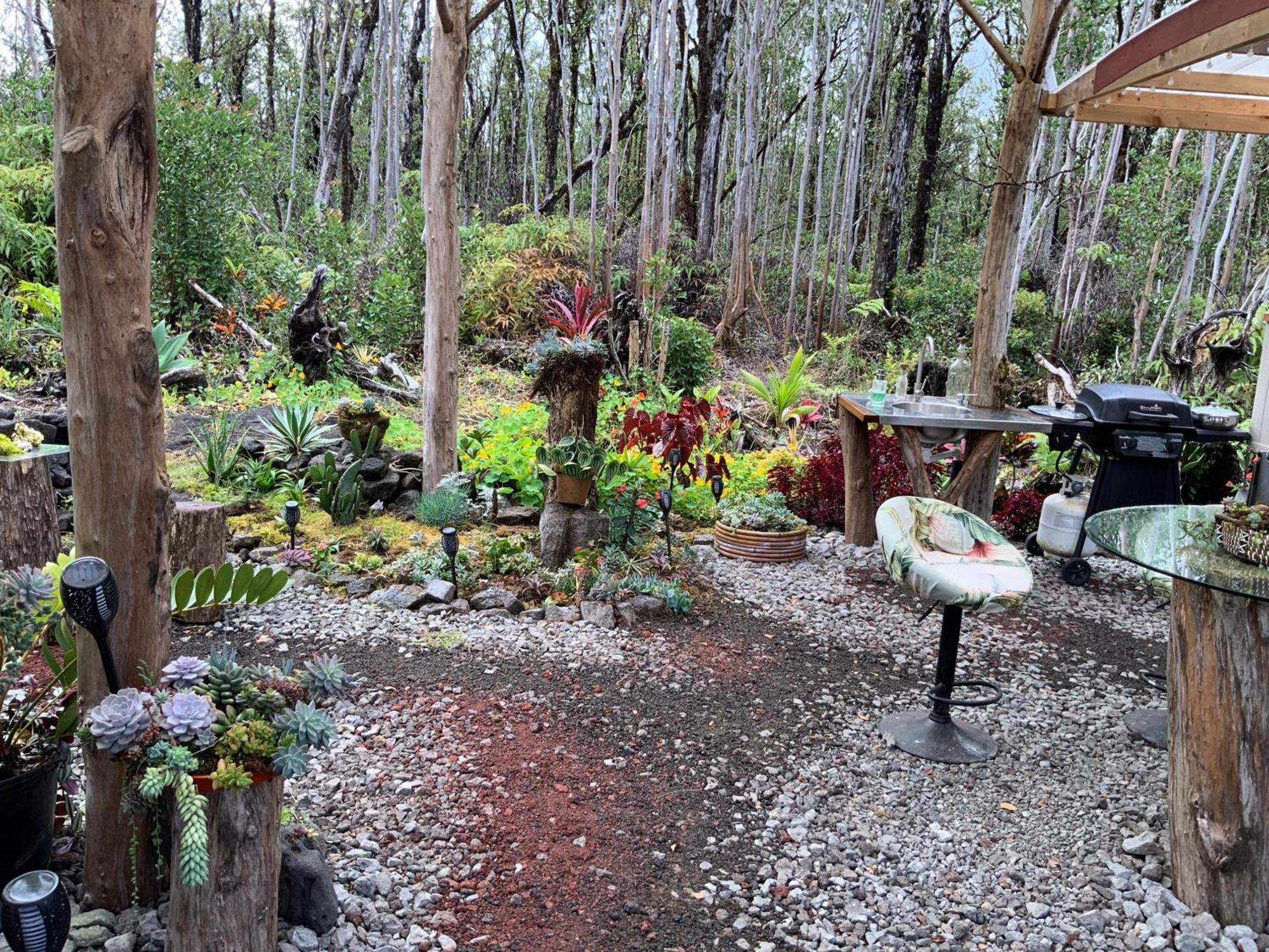Exotic Garden Cottage At Amazing Volcano Fissure Mountain View Eksteriør billede
