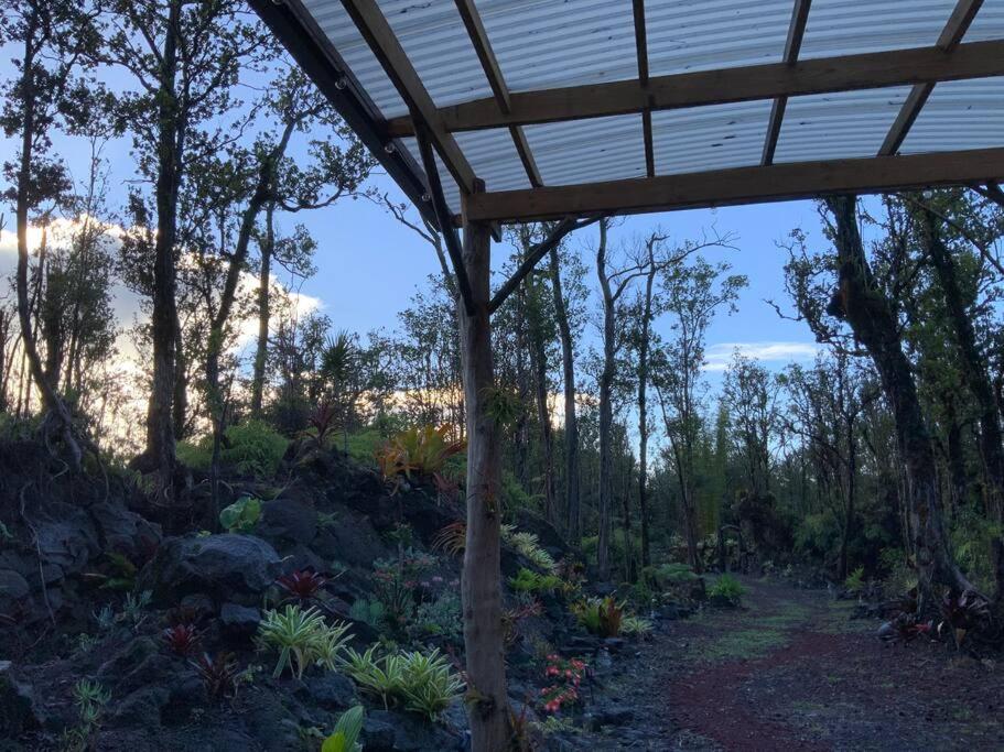 Exotic Garden Cottage At Amazing Volcano Fissure Mountain View Eksteriør billede