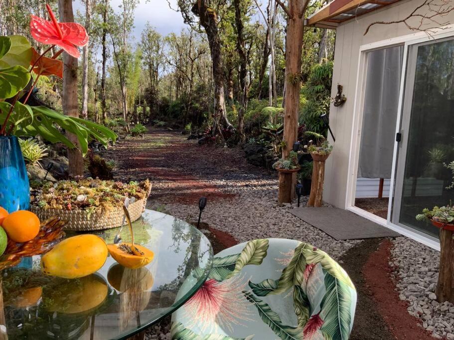 Exotic Garden Cottage At Amazing Volcano Fissure Mountain View Eksteriør billede